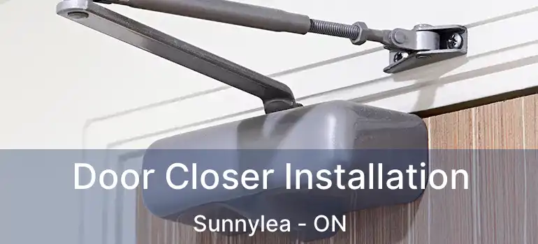  Door Closer Installation Sunnylea - ON
