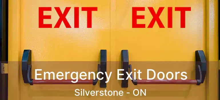  Emergency Exit Doors Silverstone - ON
