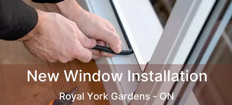  New Window Installation Royal York Gardens - ON