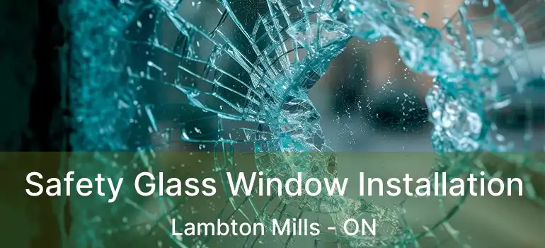  Safety Glass Window Installation Lambton Mills - ON