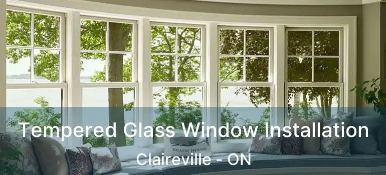  Tempered Glass Window Installation Claireville - ON