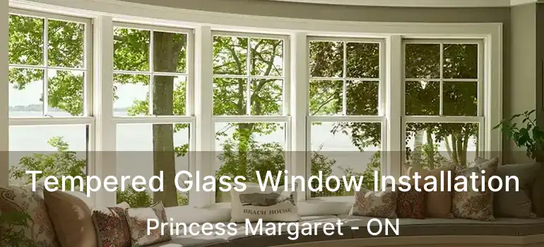  Tempered Glass Window Installation Princess Margaret - ON