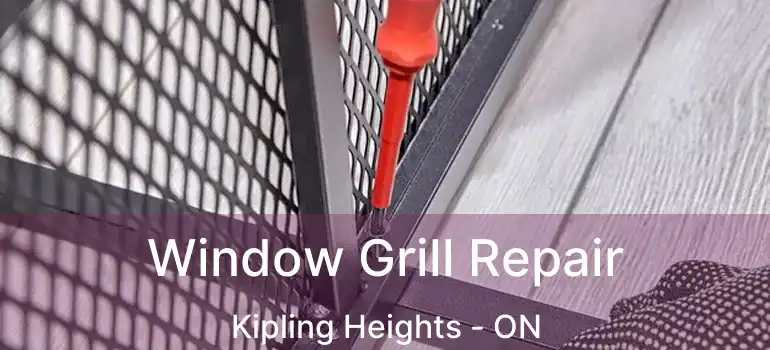  Window Grill Repair Kipling Heights - ON