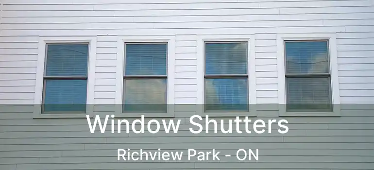  Window Shutters Richview Park - ON