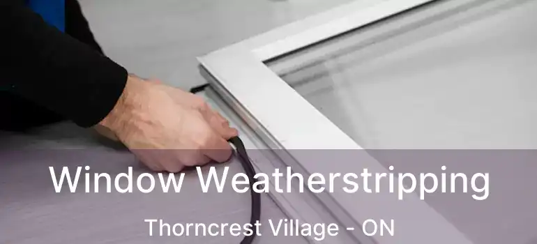  Window Weatherstripping Thorncrest Village - ON
